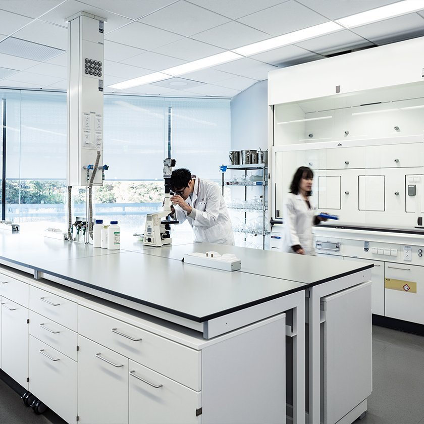 Laboratoriuminrichting