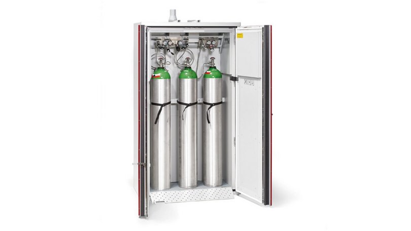 Kast voor gecomprimeerde gasflessen