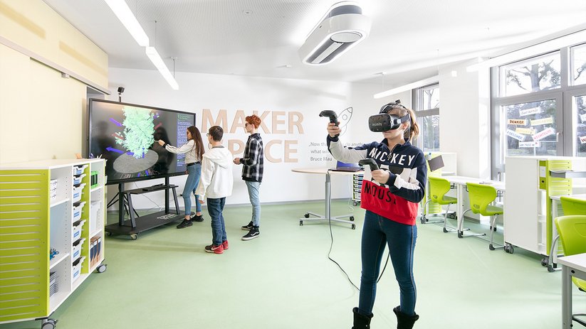 VR glasses in school lessons